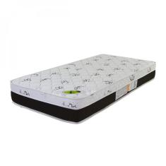 Imagem de Colchão Solteiro 24cmx88cmx188cm D50 Luckspuma Colchões Branco/Preto
