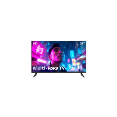Imagem de Smart TV DLED 32" Multilaser Essencial Roku