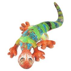 Imagem de Camaleão Lagarto De Pelúcia Grande Colorido 60cms - Fizzy