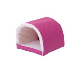 Imagem de Cama Pet Para Cachorro Ou Gato Iglu Toca Sherpa Pink f101