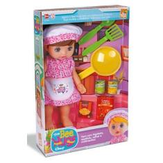 Imagem de Boneca Bee Hugs Chef Alive Menina Baby Bee Toys