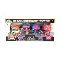 Imagem de Pop Funko 4 Pack Black Panther Wakanda Forever Namor Shuri