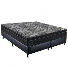 Imagem de Cama Box Iso Molas Nanolastic Queen Size Ortobom