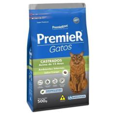 Imagem de Ração Premier Pet Ambientes Internos Gatos Castrados Acima De 12 Anos