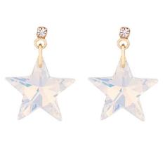 Imagem de Brinco Estrela Swarovski 20mm AB- Sunshine Cristais