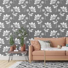 Imagem de Papel De Parede Adesivo Floral Classic N014197 Rolo 0,58X3M