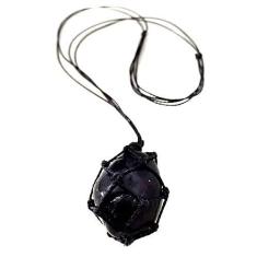 Imagem de Colar De Pedra Castroada Turmalina Negra Natural - 976