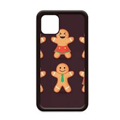 Imagem de Biscoito de gengibre masculino Natal para iPhone 11 Pro Max Capa para Apple Mobile Case