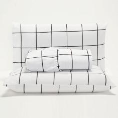 Imagem de Jogo Cama Box King Size Aisha 100% Algodão Toque Extra Macio - De Luca