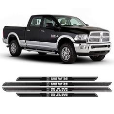 Imagem de Kit Soleira Da Porta Diamante Dodge Ram 2500 Resinada