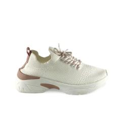 Imagem de Tênis Bomber Euro Knit Branco com Detalhes em Petala - ULLY-Feminino