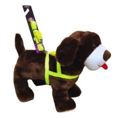 Imagem de Coleira Peitoral De Seda Neon Para Cachorro - Amarelo Nº 4 - Nicapet