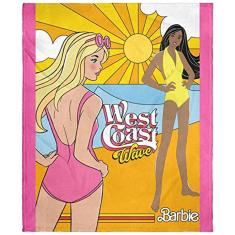 Imagem de INTIMO Mattel Barbie Costa Oeste Wave Beach Nikki Plush Soft Throw Cobertor Wall Scroll