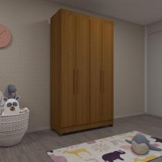 Imagem de Guarda Roupa Casal 4 Portas com Pés Gênova Luciane Móveis