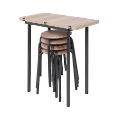 Imagem de Conjunto de Mesa Dobrável e 4 Banquetas Expert Ciplafe