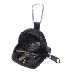 Imagem de Bolsa de cintura pequena para homens, carteira com porta-chaves - Alterar porta-chaves porta-moedas,Saco de armazenamento organizador de fone de ouvido, bolsa de moedas portátil, bolsa de cinto de oxf