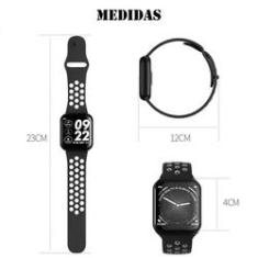 Imagem de relógio smart watch f8 inteligente compátivel ios e android TODO 