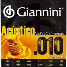 Imagem de Encordoamento GIANNINI Violão 12 Cordas GESWA12