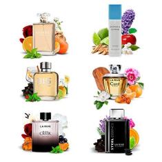 Imagem de Kit 6 Perfumes Importados La Rive  Masculino e Feminino