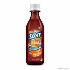 Imagem de Suplemento De Vitaminas A E D Emulsão Scott Sabor Laranja 200ml