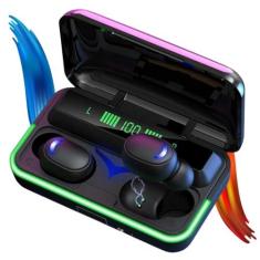Imagem de Fone de Ouvido Sem Fio Bluetooth E10 Resistente a Água Compátivel com Iphone e Android Bateria Externa PowerBank
