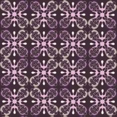 Imagem de Papel De Parede Adesivo Vintage Roxo 101025 Rolo 0,58X3M