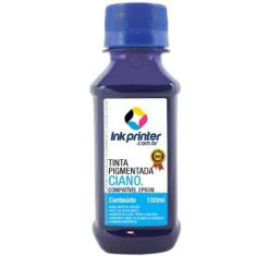 Imagem de Tinta InkPrinter Ciano Pigmentada para Impressora Epson (100ml)