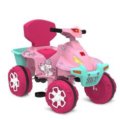 Imagem de Quadriciclo Passeio Smart Quad Pedal Rosa - Bandeirante