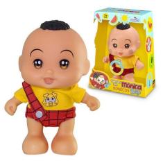 Imagem de Boneco Cascão Turma Da Mônica Baby Fala Frases Licenciado - Adijomar