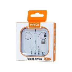 Imagem de Fone De Ouvido In-Ear Tipo C Com Microfone Kd-729 - Kaidi