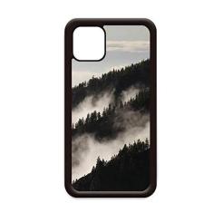 Imagem de Capa Fog Forest Mist Sky Clouds Mountain para iPhone 12 Pro Max para Apple Mini Mobile Case