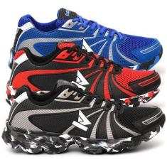 Imagem de Combo 3 Pares Tenis Masculino Colorado Caminhada