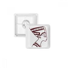 Imagem de Egypt Abstract Totem Side Portrait Fresco Teclado mecânico PBT Gaming Upgrade Kit