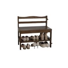 Imagem de Banco de sapateira, pequeno banco de sapatos para entrada banco de sapatos com encosto banco de sapatos com armazenamento e assentos, banco pequeno para entrada de assento sapateira com banco, banco