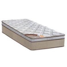 Imagem de Colchão Solteiro Castor Sleep Revolution com Molas Ensacadas e Euro Pillow 27x88x188 cm - /Bege