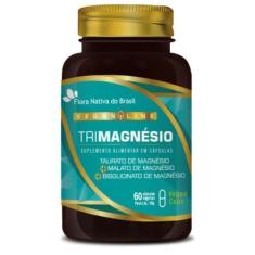 Imagem de Vegan Tri Magnésio 60 Cápsulas Vegetais Flora Nativa Do Brasil
