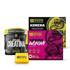 Imagem de Kit Kimera Thermo + Kimera woman + Creatina Atlas 90g + Porta Caps - Iridium Labs