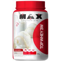 Imagem de Top Whey 3W 900G Max Titanium Leite