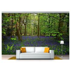 Imagem de Papel De Parede Floresta Natureza Árvores 3D 3M² Xna162