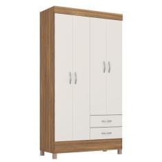 Imagem de Guarda Roupa 4 Portas Astro Amendola Touch/off White - Demóbile