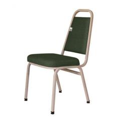 Imagem de Cadeira Empilhável Para Hotelaria Linha Hotel Jersey Verde