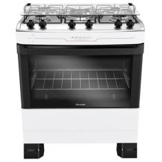 Imagem de Fogão Mueller 5 bocas Branco com Tripla Chama MFI5BF, Bivolt