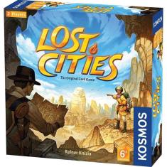 Imagem de Jogo de cartas Lost Cities - 6ª expedição | Tabuleiro de dois lados | Reiner Knizia | Um jogo Kosmos