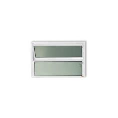 Imagem de Janela de Alumínio Basculante 40x60cm Vidro Mini Boreal Plus Brimak Branco