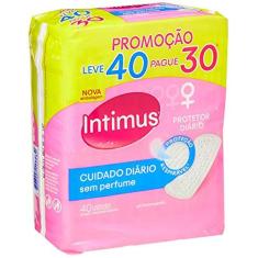 Imagem de Intimus - Protetor Diário sem Perfume, 40 unidades - Leve 40 Pague 30