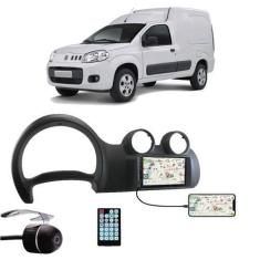Imagem de Multimídia Fiat Fiorino 2015 em Diante Espelhamento Bluetooth USB SD C