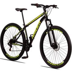 Imagem de Bicicleta 29 Raider Sport Aço 21 Marchas Freio A Disco Com Suspensão