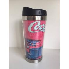 Imagem de Copo Térmico Plástico Coca-Cola Big Truck FD Pink 6,6x8,2x1cm - 26218