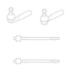 Imagem de Kit Terminal Direcao Articulacao Axial - Linea 2009 A 2014 - Kit01104