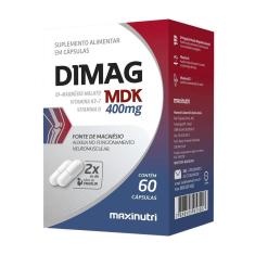 Imagem de Dimag Mdk Di-Magnésio Malato + Vitamina D3 E K2-7 Maxinutri